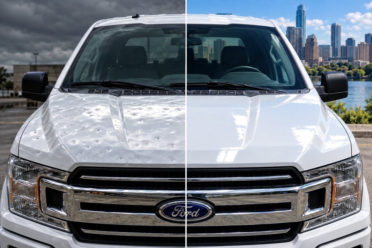 Hail Damage on Your Car? Here's Exactly What to Do Next