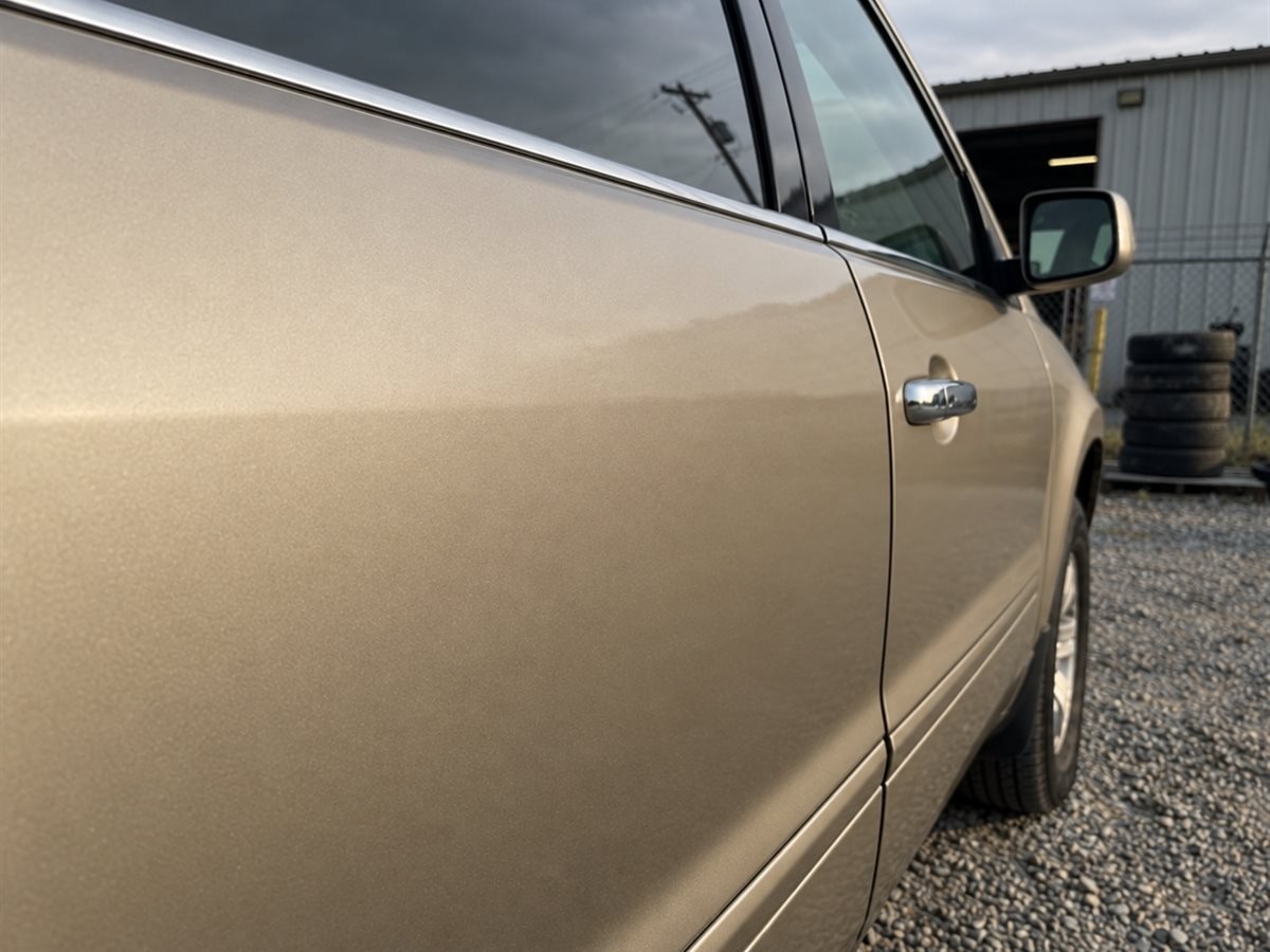 Small dent after repair