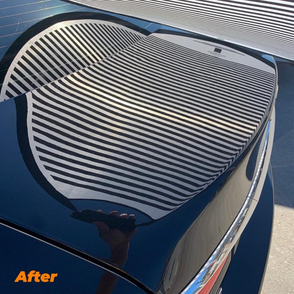 Hail damage after repair